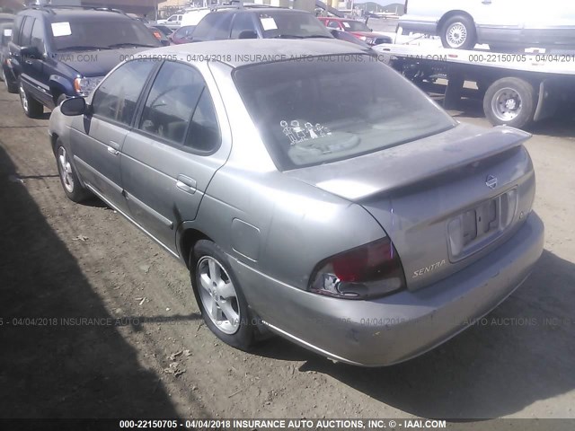 3N1CB51D92L686392 - 2002 NISSAN SENTRA XE/GXE SILVER photo 3