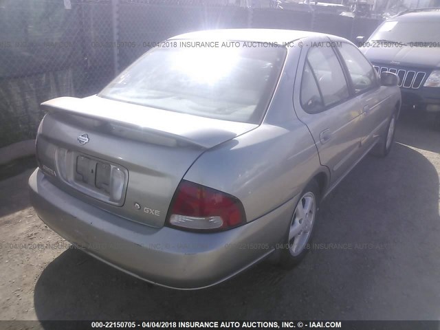 3N1CB51D92L686392 - 2002 NISSAN SENTRA XE/GXE SILVER photo 4