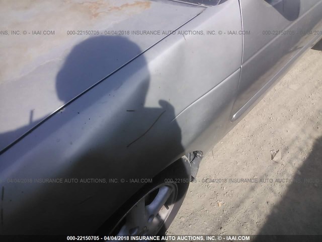 3N1CB51D92L686392 - 2002 NISSAN SENTRA XE/GXE SILVER photo 6