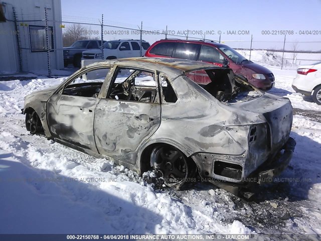 JF1GE76669G503028 - 2009 SUBARU IMPREZA WRX GRAY photo 3