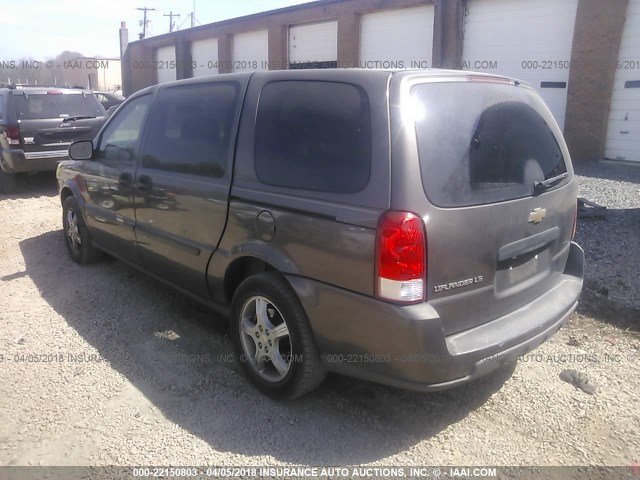 1GNDV23158D124280 - 2008 CHEVROLET UPLANDER LS GRAY photo 3