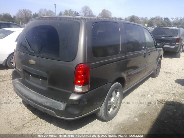 1GNDV23158D124280 - 2008 CHEVROLET UPLANDER LS GRAY photo 4
