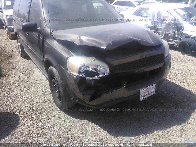 1GNDV23158D124280 - 2008 CHEVROLET UPLANDER LS GRAY photo 6