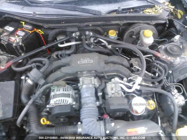 JF1ZNAA17D1714705 - 2013 TOYOTA SCION FR-S შავი ფოტო 10