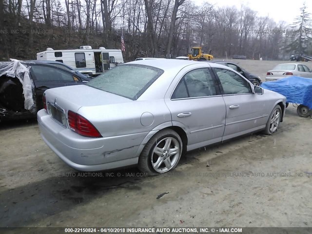 1LNHM87A81Y603734 - 2001 LINCOLN LS 银色 照片 4