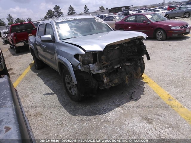 5TFAZ5CNXHX046971 - 2017 TOYOTA TACOMA DBL CAB/SR5/TRD SPORT/OR GRAY photo 1