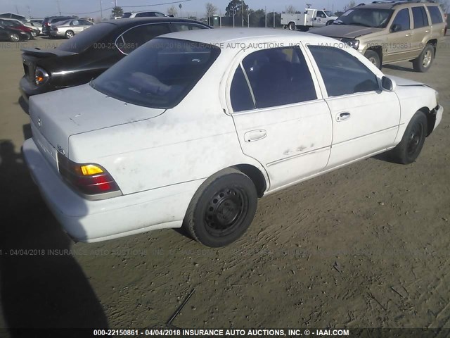 1NXAE09B1RZ189947 - 1994 TOYOTA COROLLA LE/DX WHITE photo 4