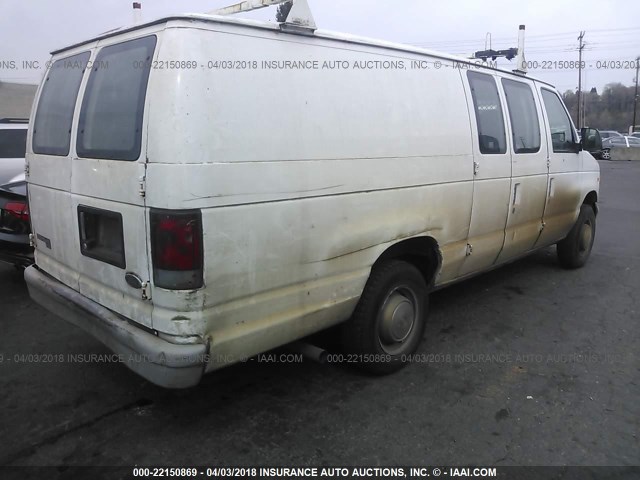 1FTPS24L2WHB55460 - 1998 FORD ECONOLINE E250 SUPER DUTY VAN WHITE photo 4