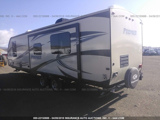 4YDT29R25GD423799 - 2016 KEYSTONE PREMIER TAN photo 6