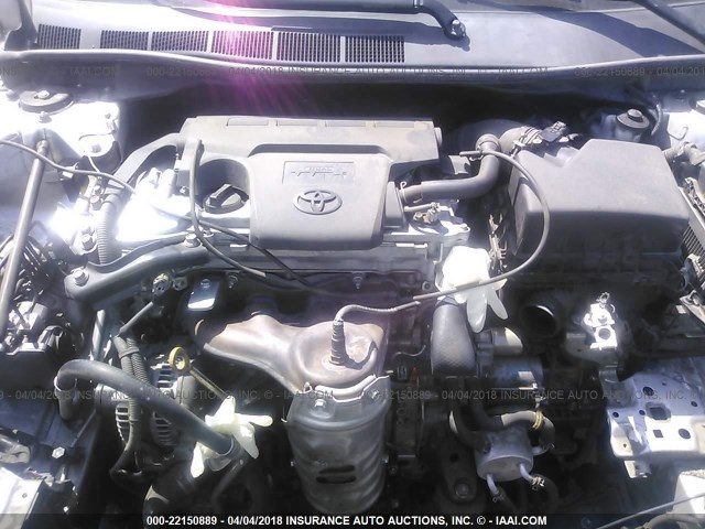 4T1BF1FK7CU166823 - 2012 TOYOTA CAMRY SE/LE/XLE 银色 照片 10