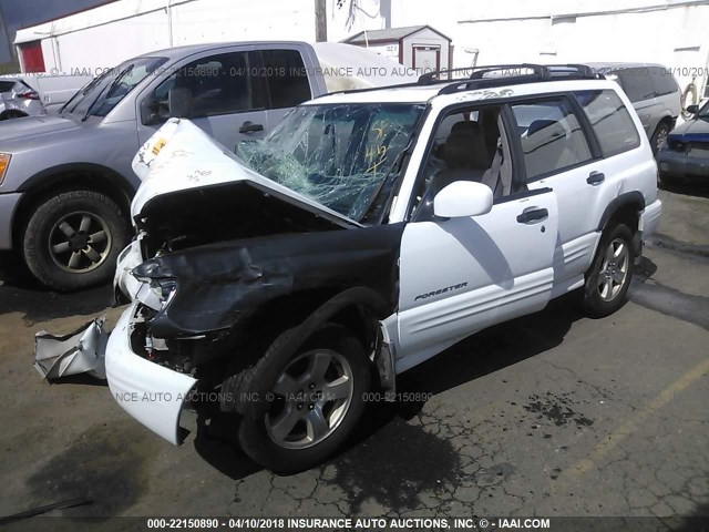 JF1SF65602H735322 - 2002 SUBARU FORESTER S 白色 照片 2