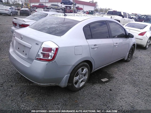 3N1AB61E59L647315 - 2009 NISSAN SENTRA 2.0/2.0S/2.0SL SILVER photo 4