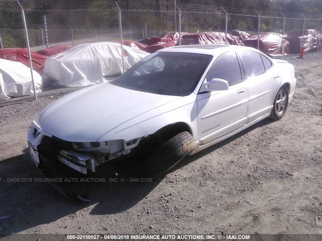 1G2WP52K3YF205343 - 2000 PONTIAC GRAND PRIX GT WHITE photo 6