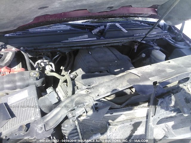 1GYFK23239R197892 - 2009 CADILLAC ESCALADE LUXURY წითელი ფოტო 10