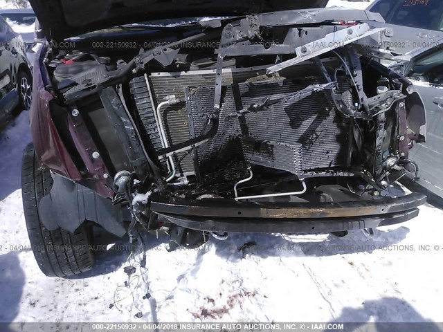 1GYFK23239R197892 - 2009 CADILLAC ESCALADE LUXURY წითელი ფოტო 6