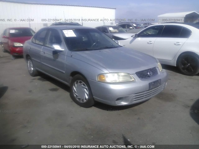 3N1CB51D63L807848 - 2003 NISSAN SENTRA XE/GXE SILVER photo 1