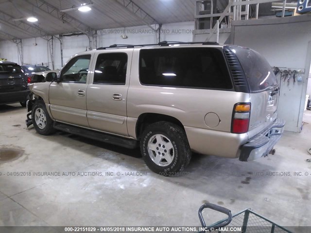 3GNFK16Z05G112467 - 2005 CHEVROLET SUBURBAN K1500 GOLD photo 3