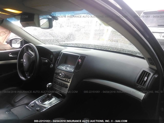 JN1CV6AP7CM936372 - 2012 INFINITI G37 SPORT BLACK photo 5