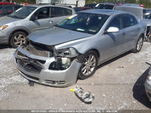 1G1ZE5EU1CF139386 - 2012 CHEVROLET MALIBU LTZ 银色 照片 2