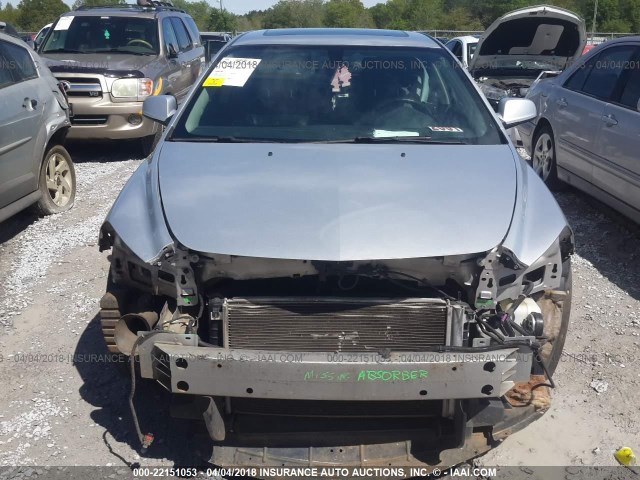 1G1ZE5EU1CF139386 - 2012 CHEVROLET MALIBU LTZ 银色 照片 6