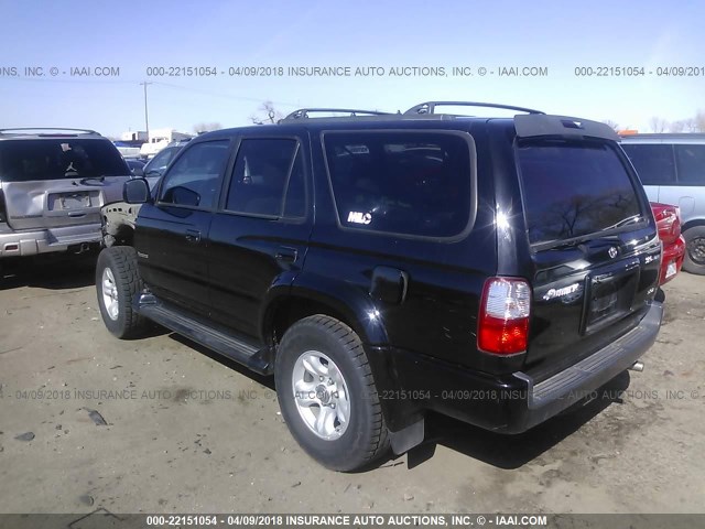 JT3HN86R120392048 - 2002 TOYOTA 4RUNNER SR5 BLUE photo 3