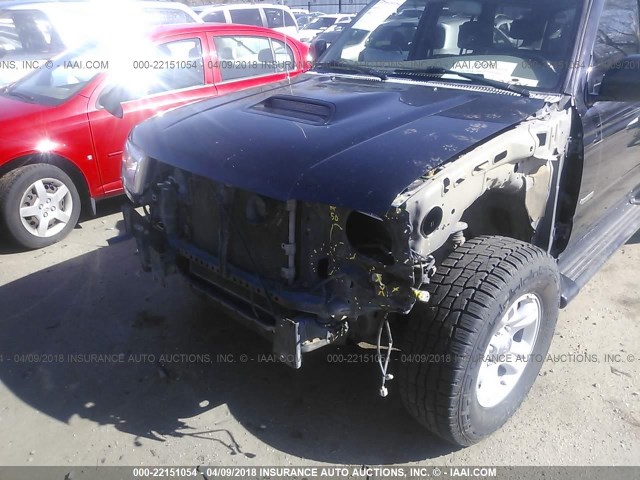 JT3HN86R120392048 - 2002 TOYOTA 4RUNNER SR5 BLUE photo 6