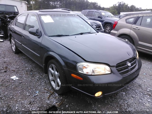 JN1CA31D4YT537884 - 2000 NISSAN MAXIMA GLE/GXE/SE GRAY photo 1