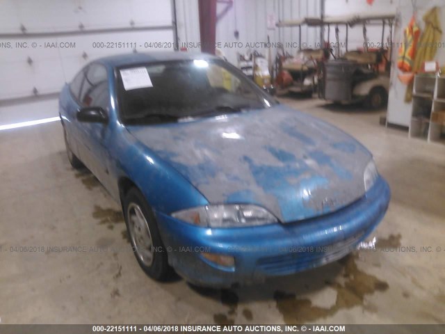 1G1JC1247W7316568 - 1998 CHEVROLET CAVALIER RS TEAL photo 1