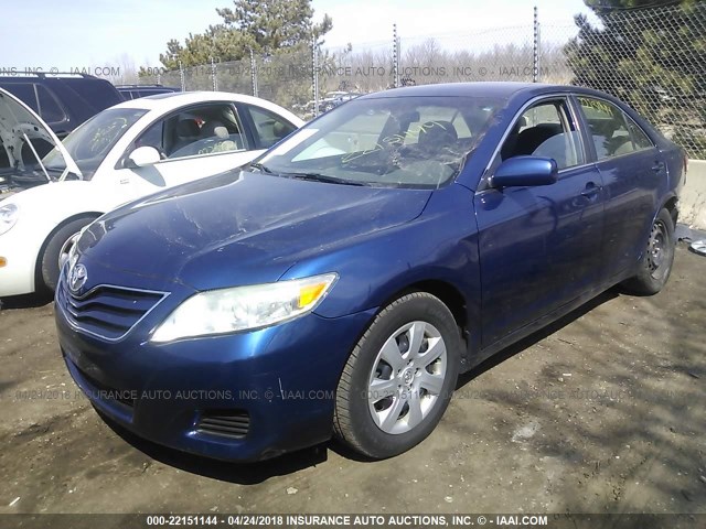 4T4BF3EK7AR056029 - 2010 TOYOTA CAMRY SE/LE/XLE 蓝色 照片 2
