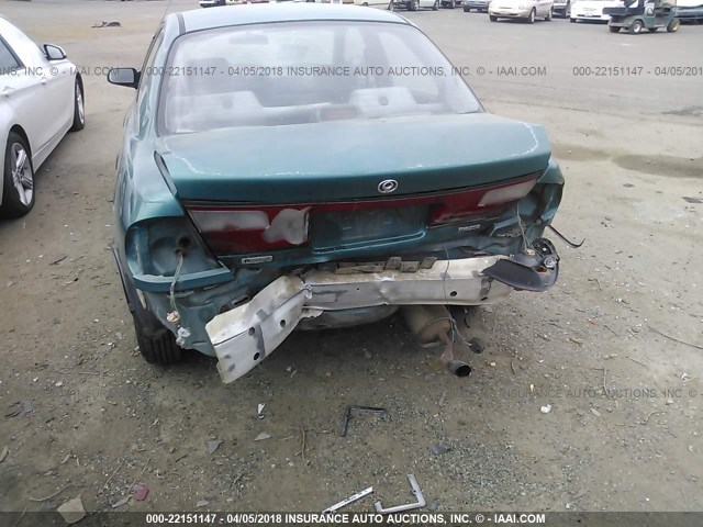 JM1BC1415V0126385 - 1997 MAZDA PROTEGE DX/LX/ES GREEN photo 6