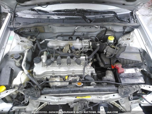 3N1CB51DX6L485638 - 2006 NISSAN SENTRA 1.8/1.8S SILVER photo 10