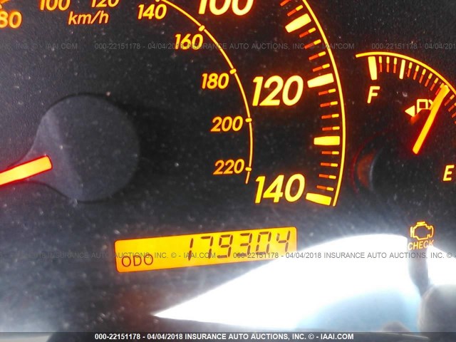 JTDBE32K853024563 - 2005 TOYOTA CAMRY LE/XLE/SE RED photo 7