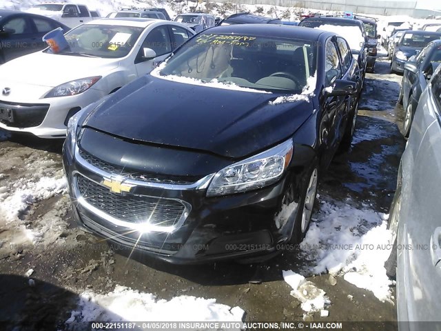 1G11C5SL3EF251057 - 2014 CHEVROLET MALIBU 1LT 黑色 照片 2