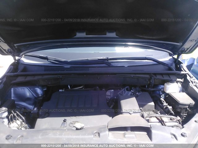 5TDZKRFH7FS066148 - 2015 TOYOTA HIGHLANDER LE/LE PLUS BLUE photo 10