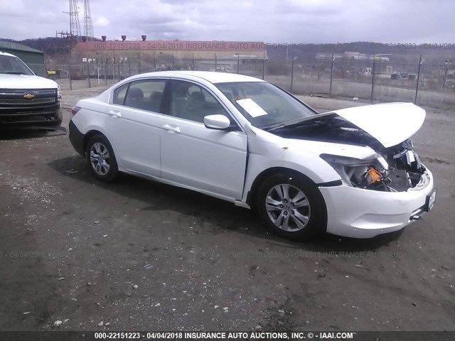 1HGCP26409A027464 - 2009 HONDA ACCORD LXP WHITE photo 1