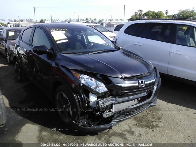 3CZRU5H58JG704740 - 2018 HONDA HR-V EX BLACK photo 1