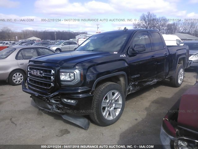 1GTV2MEC5HZ132558 - 2017 GMC SIERRA K1500 SLE BLACK photo 2