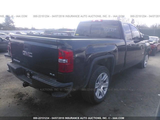 1GTV2MEC5HZ132558 - 2017 GMC SIERRA K1500 SLE BLACK photo 4