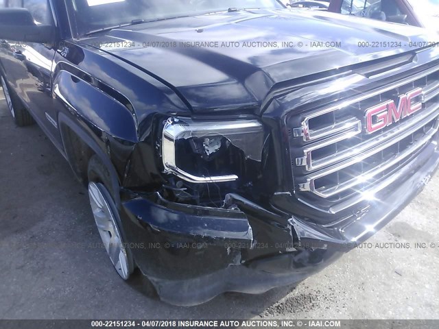 1GTV2MEC5HZ132558 - 2017 GMC SIERRA K1500 SLE BLACK photo 6