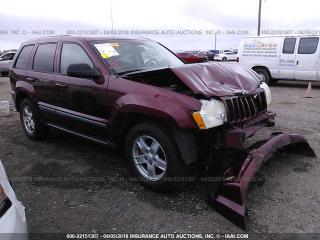 1J8GR48KX7C605257 - 2007 JEEP GRAND CHEROKEE LAREDO/COLUMBIA/FREEDOM 红色 照片 1