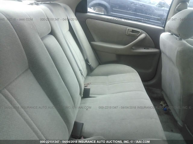 4T1BF22K41U120438 - 2001 TOYOTA CAMRY LE/XLE Բորդո լուսանկար 8