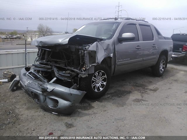 3GNEC12097G253153 - 2007 CHEVROLET AVALANCHE C1500 GRAY photo 2