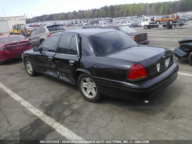 2FAFP74W92X146968 - 2002 FORD CROWN VICTORIA LX/SPORT BLACK photo 3