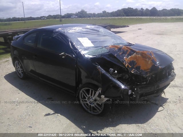 JTKDE177070205168 - 2007 TOYOTA SCION TC 黑色 照片 1