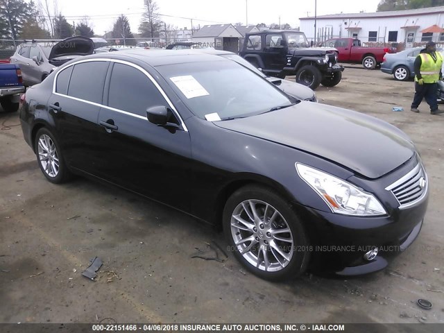 JN1CV6AP2AM407800 - 2010 INFINITI G37 SPORT BLACK photo 1