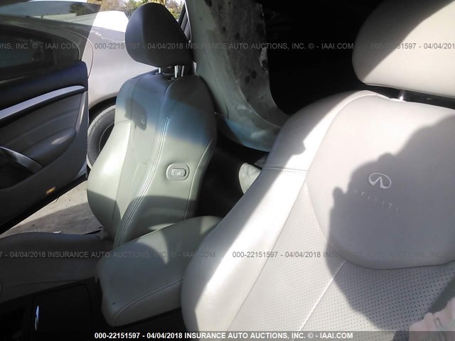 JNKCV64E78M126866 - 2008 INFINITI G37 JOURNEY/SPORT WHITE photo 8