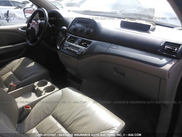 5FNRL38787B427374 - 2007 HONDA ODYSSEY EXL ოქროსფერი ფოტო 5