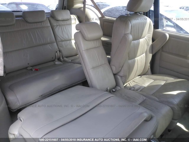 5FNRL38787B427374 - 2007 HONDA ODYSSEY EXL ოქროსფერი ფოტო 8
