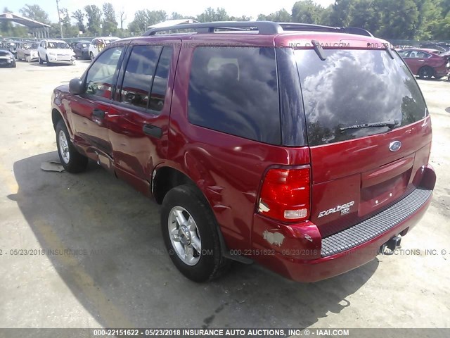 1FMZU73W94UB71523 - 2004 FORD EXPLORER XLT/XLT SPORT/NBX RED photo 3