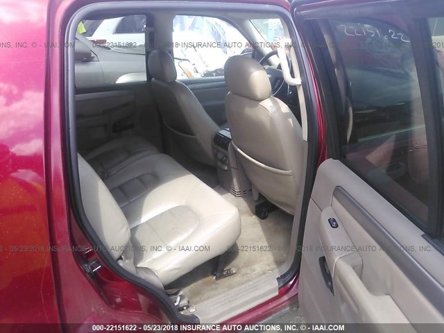 1FMZU73W94UB71523 - 2004 FORD EXPLORER XLT/XLT SPORT/NBX RED photo 8